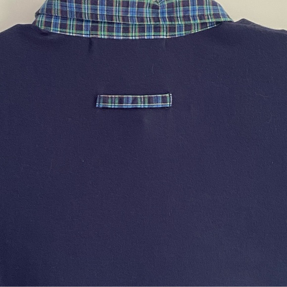 KAREN SCOTT Cotton Rich Womens XL TOP Golf polo EMBROIDERY blue SHIRT floral - Picture 5 of 16